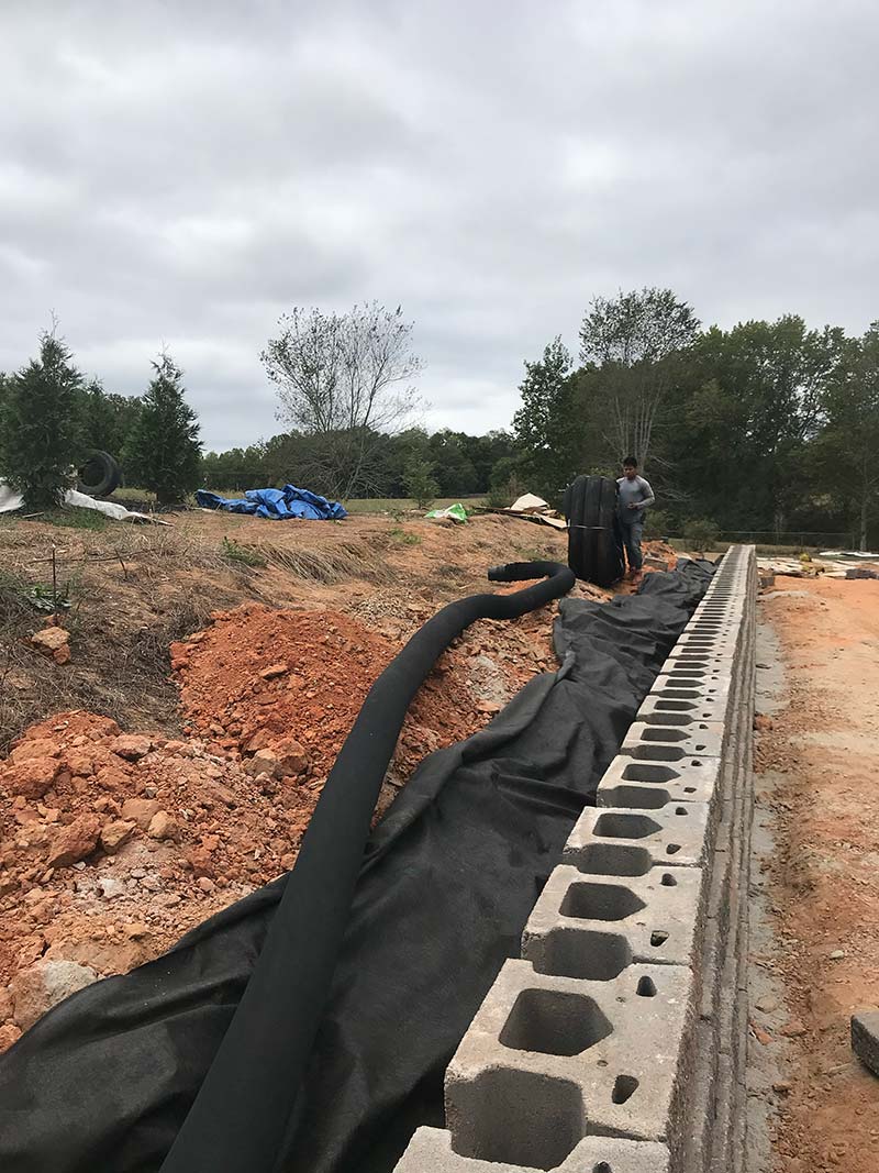 retaining wall