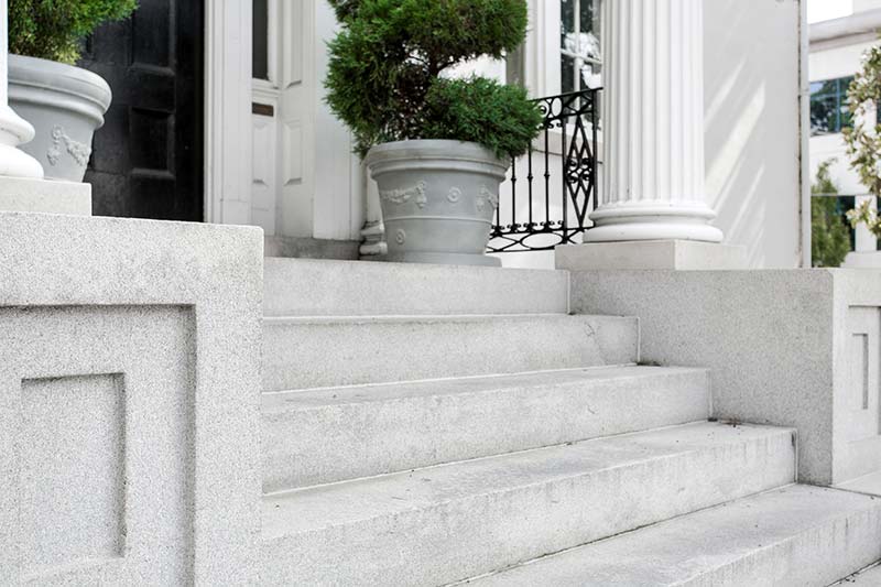 concrete steps
