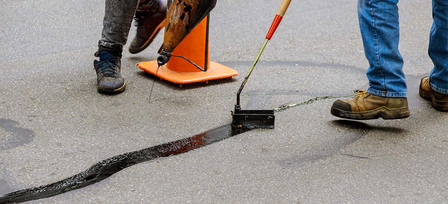 asphalt parking lot repair